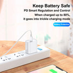 สายชาร์จและซิงค์ข้อมูลเร็ว PD20W USB-C / Type-C เป็น 8 Pin สำหรับ iPhone 13 / 12 Series ความยาว 1m, 1.5m, 2m