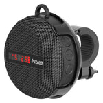 BT368 LED Digital Display Bluetooth Speaker Outdoor Portable IPX65 Waterproof Support Hands-free / TF Card