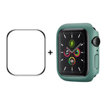 ฟิล์มกันรอยหน้าจอ HD PMMA ครอบคลุมเต็มจอ พร้อมกรอบ PC จาก ENKAY Hat-Prince สำหรับ Apple Watch Series 9 / 8 / 7 ขนาด 41 มม.