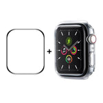 ฟิล์มกันรอยหน้าจอ HD PMMA ครอบคลุมเต็มจอ พร้อมกรอบ PC จาก ENKAY Hat-Prince สำหรับ Apple Watch Series 9 / 8 / 7 ขนาด 41 มม.