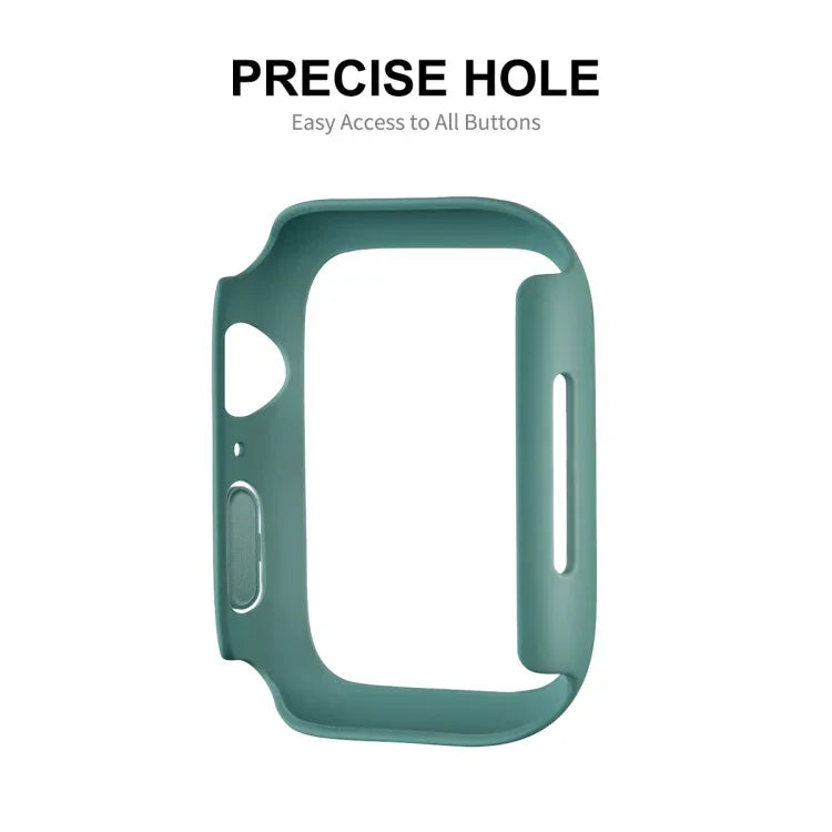 ฟิล์มกันรอยหน้าจอ HD PMMA ครอบคลุมเต็มจอ พร้อมกรอบ PC จาก ENKAY Hat-Prince สำหรับ Apple Watch Series 9 / 8 / 7 ขนาด 41 มม.