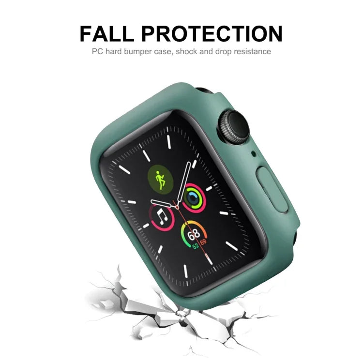 ฟิล์มกันรอยหน้าจอ HD PMMA ครอบคลุมเต็มจอ พร้อมกรอบ PC จาก ENKAY Hat-Prince สำหรับ Apple Watch Series 9 / 8 / 7 ขนาด 41 มม.