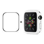 ฟิล์มกันรอยหน้าจอ HD PMMA ครอบคลุมเต็มจอ พร้อมกรอบ PC จาก ENKAY Hat-Prince สำหรับ Apple Watch Series 7 ขนาด 45 มม.