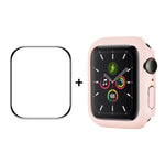 ฟิล์มกันรอยหน้าจอ HD PMMA ครอบคลุมเต็มจอ พร้อมกรอบ PC จาก ENKAY Hat-Prince สำหรับ Apple Watch Series 7 ขนาด 45 มม.