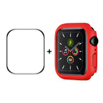 ฟิล์มกันรอยหน้าจอ HD PMMA ครอบคลุมเต็มจอ พร้อมกรอบ PC จาก ENKAY Hat-Prince สำหรับ Apple Watch Series 7 ขนาด 45 มม.