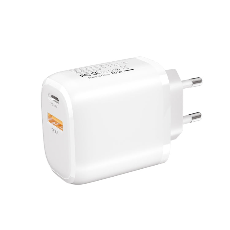 CS-20W ชาร์จเร็วพกพาแบบพอร์ตคู่ PD3.0 + QC3.0, ชาร์จเจอร์