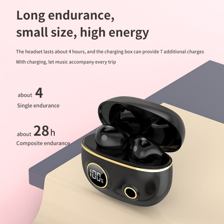 PRO100 TWS หูฟังไร้สายบลูทูธ 5.2 ตัดเสียงรบกวน กันน้ำ หูฟังสเตอริโอ 9D สำหรับกีฬา พร้อมกล่องชาร์จ