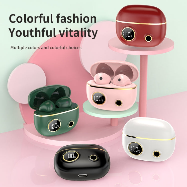 PRO100 TWS หูฟังไร้สายบลูทูธ 5.2 ตัดเสียงรบกวน กันน้ำ หูฟังสเตอริโอ 9D สำหรับกีฬา พร้อมกล่องชาร์จ