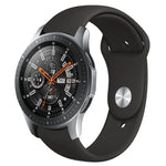 สายรัดซิลิโคนสีเดียวสำหรับ Samsung Galaxy Watch Active 20mm