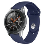 สายรัดซิลิโคนสีเดียวสำหรับ Samsung Galaxy Watch Active 20mm