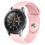 สายรัดซิลิโคนสีเดียวสำหรับ Samsung Galaxy Watch Active 20mm