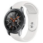 สายรัดซิลิโคนสีเดียวสำหรับ Samsung Galaxy Watch Active 20mm