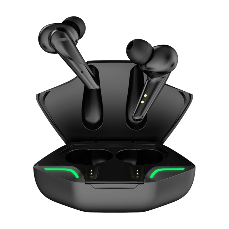 TWS-G11 หูฟังเกมมิ่งบลูทูธ 5.0 TWS สเตอริโอความหน่วงต่ำ พร้อมไฟ LED สวยงาม