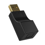 SW03 ตัวส่งสัญญาณเสียงบลูทูธ 5.0 2 in 1 USB + SPDIF อะแดปเตอร์ไร้สายออปติคัลความหน่วงต่ำสำหรับทีวี PC