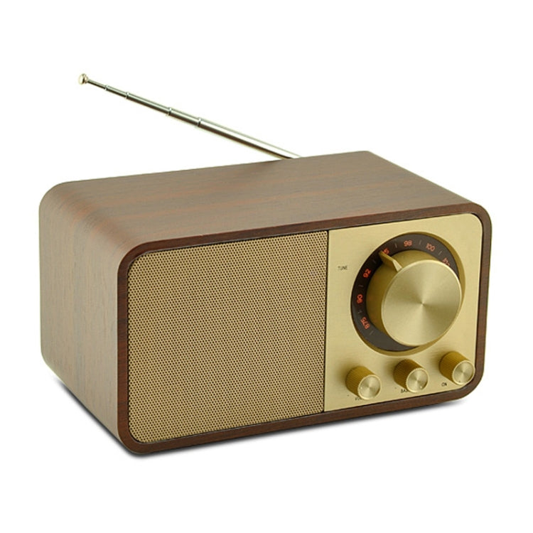 JY-66 ลำโพงคลาสสิกสไตล์เรโทร BT5.0 ลายไม้ รองรับวิทยุ FM / การ์ด TF / U-Disk / AUX