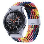 สายรัดถักไนลอนพร้อมหัวเข็มขัดโลหะสำหรับ Galaxy Watch 4 ขนาด 20 มม., 20mm