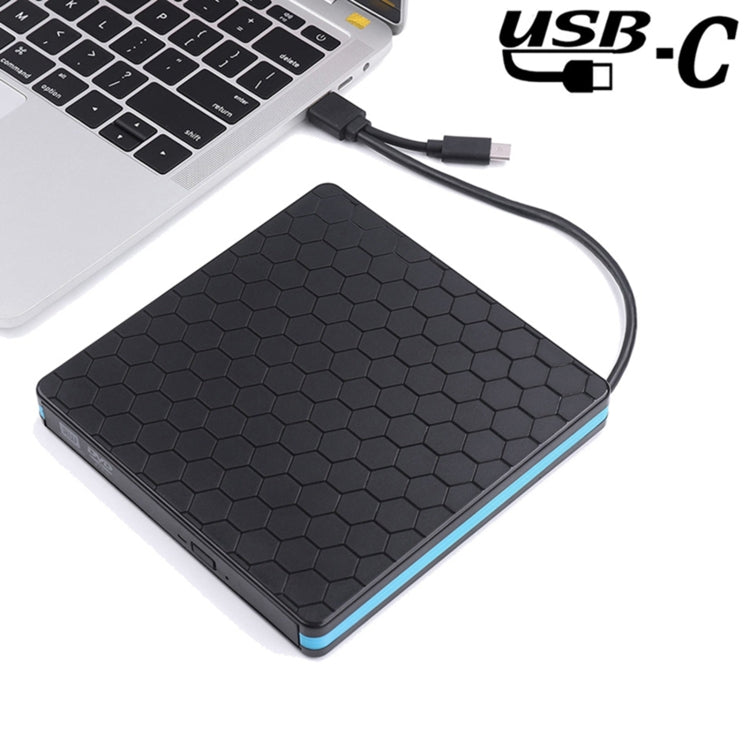 ไดรฟ์ออปติคอลภายนอกแบบ Universal Type-C USB 3.0 สำหรับ DVD/CD/VCD Burner RW SVCD Drive Player