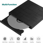 เครื่องบันทึก DVD RW ภายนอกพร้อมไดรฟ์ออปติคอล