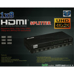 ตัวแยกสัญญาณ HDMI 1 x 8 4K x 2K 3840*2160/30HZ