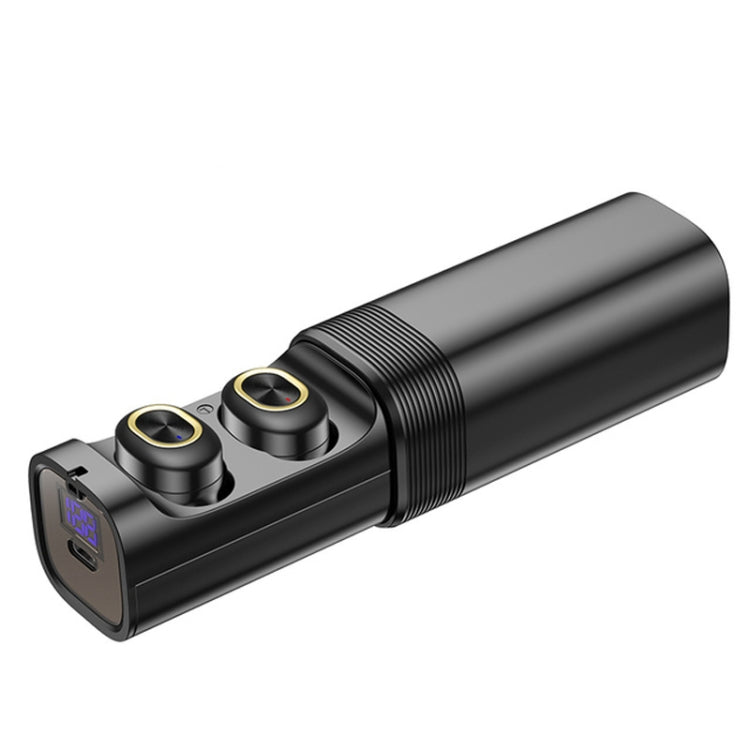T&G TG909 TWS หูฟังบลูทูธสเตอริโอแบบใส่ในหู ช่องสัญญาณคู่ พร้อมจอแสดงผล LED