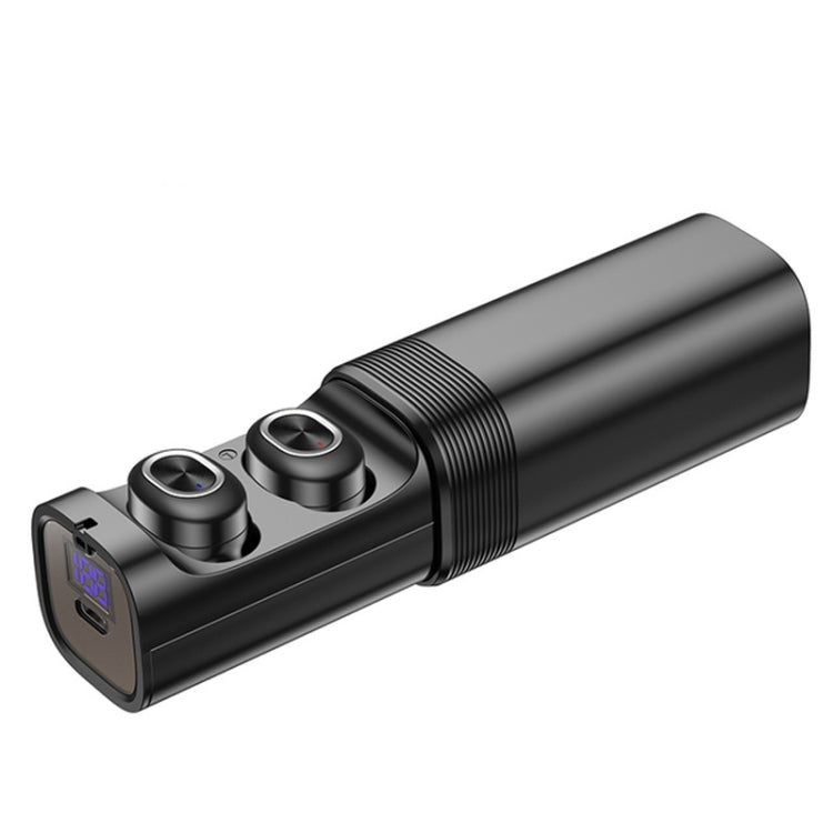 T&G TG909 TWS หูฟังบลูทูธสเตอริโอแบบใส่ในหู ช่องสัญญาณคู่ พร้อมจอแสดงผล LED