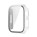 เคสกันกระแทก PC พร้อมฟิล์มกระจกนิรภัย สำหรับ Apple Watch Series 9 / 8 / 7 45มม., สำหรับ Apple Watch Series 9 / 8 / 7 41มม.