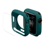 เคส TPU ป้องกันพร้อมฟิล์มกันรอยหน้าจอ PET ครอบคลุมเต็มจอ จาก ENKAY Hat-Prince สำหรับ Apple Watch Series 7 ขนาด 41 มม.