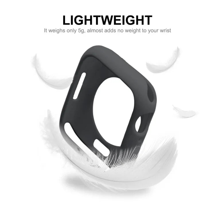 เคส TPU ป้องกันพร้อมฟิล์มกันรอยหน้าจอ PET ครอบคลุมเต็มจอ จาก ENKAY Hat-Prince สำหรับ Apple Watch Series 7 ขนาด 45 มม.