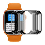 ฟิล์มกันรอยหน้าจอกระจกนิรภัย HD แบบโค้งขอบ 3D ครอบคลุมเต็มจอ จาก ENKAY Hat-Prince สำหรับ Apple Watch Series 9 / 8 / 7 ขนาด 45 มม., 1 ชิ้น, 2 ชิ้น, 5 ชิ้น, 10 ชิ้น