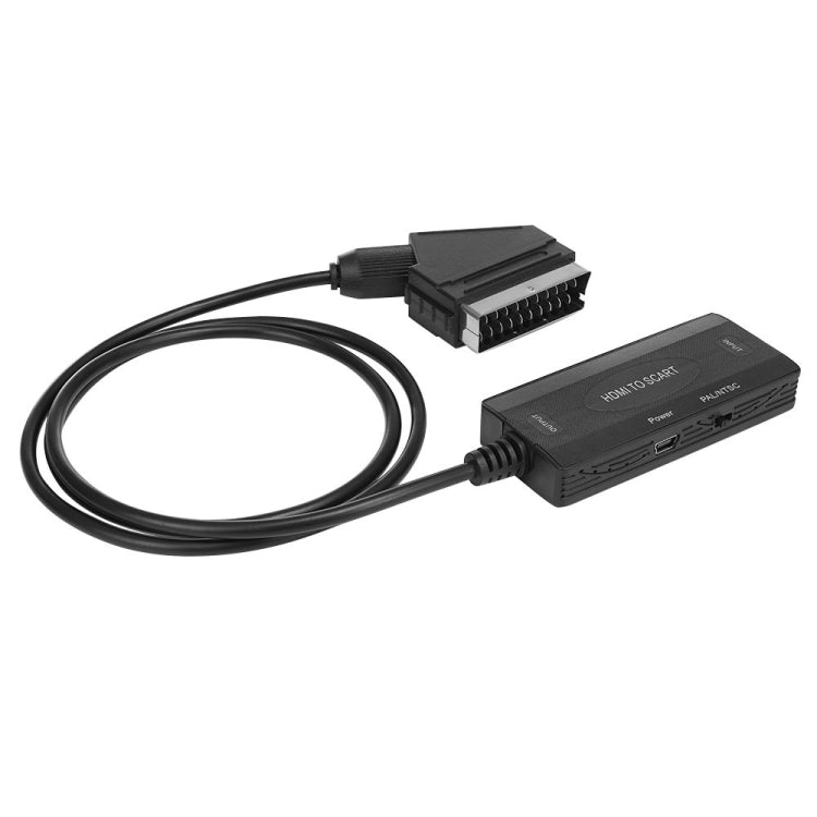 ตัวแปลงเสียงและวิดีโอ HDMI เป็น SCART ความละเอียด 1080P