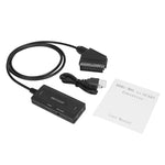 ตัวแปลงเสียงและวิดีโอ HDMI เป็น SCART ความละเอียด 1080P