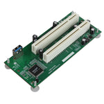 การ์ดอะแดปเตอร์ PCIe เป็นช่อง PCI คู่ พร้อมการ์ดขยาย USB 3.0