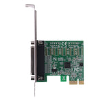 การ์ดขยาย PCI-E สำหรับพอร์ตขนาน DB25 25 พิน ตัวแปลงการ์ด LPT เครื่องพิมพ์เป็น PCI-E Express รุ่น AX99100