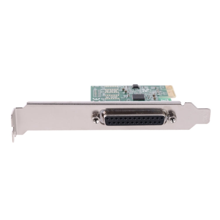 การ์ดขยาย PCI-E สำหรับพอร์ตขนาน DB25 25 พิน ตัวแปลงการ์ด LPT เครื่องพิมพ์เป็น PCI-E Express รุ่น AX99100