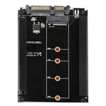 การ์ดอะแดปเตอร์ M.2 เป็น SATA3.0 22 พิน สำหรับแปลงอินเทอร์เฟซ SSD ขนาด 2.5 นิ้ว