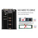 การ์ดอะแดปเตอร์ M.2 เป็น SATA3.0 22 พิน สำหรับแปลงอินเทอร์เฟซ SSD ขนาด 2.5 นิ้ว