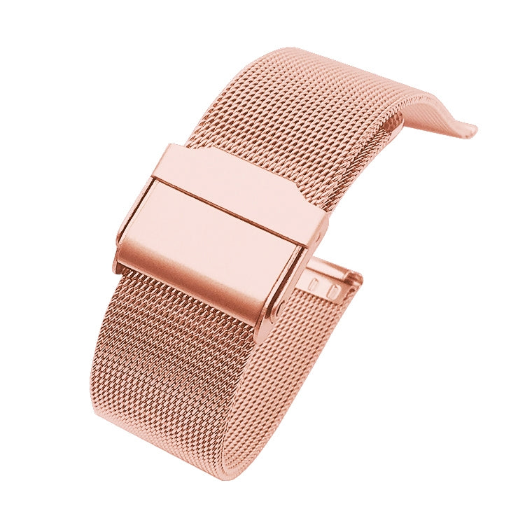 Stainless Steel Milan Double Insurance Buckle Watch Strap, For Huawei Watch GT 3 42mm, For Huawei Watch GT 2 42mm, For Huawei Watch 2, For Huawei Honor Watch ES