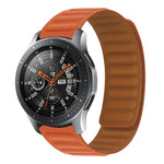 สายรัดนาฬิกาซิลิโคนแม่เหล็ก สำหรับ Samsung Galaxy Watch 3 41MM R850, สำหรับ Samsung Galaxy Gear Sport, สำหรับ Samsung Galaxy Watch Active