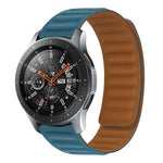 สายรัดนาฬิกาซิลิโคนแม่เหล็ก สำหรับ Samsung Galaxy Watch 3 41MM R850, สำหรับ Samsung Galaxy Gear Sport, สำหรับ Samsung Galaxy Watch Active