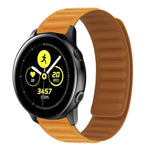 สายรัดนาฬิกาซิลิโคนแม่เหล็ก สำหรับ Samsung Galaxy Watch 3 41MM R850, สำหรับ Samsung Galaxy Gear Sport, สำหรับ Samsung Galaxy Watch Active