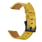 First Layer Leather Car Line Solid Color Strap, For Huawei Watch GT3 46mm / Watch GT Runner, For Huawei Watch GT3 42mm / Watch GT2 42mm