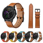 First Layer Leather Car Line Solid Color Strap, For Huawei Watch GT3 46mm / Watch GT Runner, For Huawei Watch GT3 42mm / Watch GT2 42mm