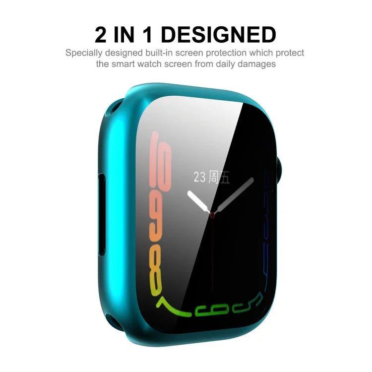 ENKAY Hat-Prince Electroplated TPU Case, For Apple Watch Series 9 / 8 / 7 41mm, For Apple Watch Series 9 / 8 / 7 45mm