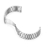 22mm Three Flat Buckle Stainless Steel Strap, 22mm Three Flat Buckle For Huawei Watch GT Runner / Watch GT 3 46mm, 20mm Three Flat Buckle For Huawei watch GT 3 42mm / Watch GT 2 42mm