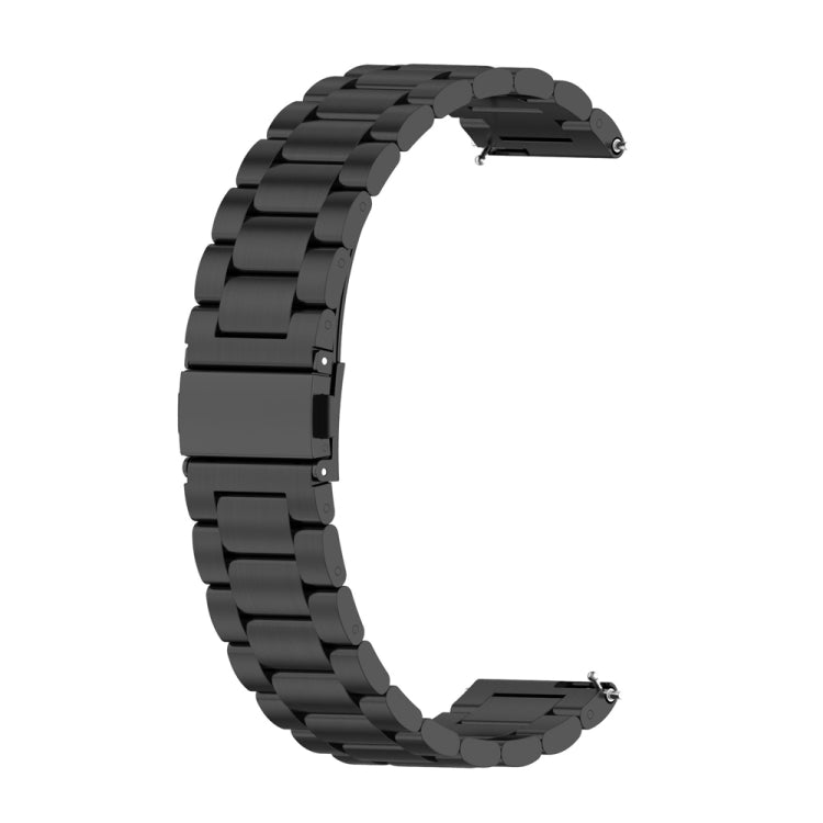 22mm Three Flat Buckle Stainless Steel Strap, 22mm Three Flat Buckle For Huawei Watch GT Runner / Watch GT 3 46mm, 20mm Three Flat Buckle For Huawei watch GT 3 42mm / Watch GT 2 42mm