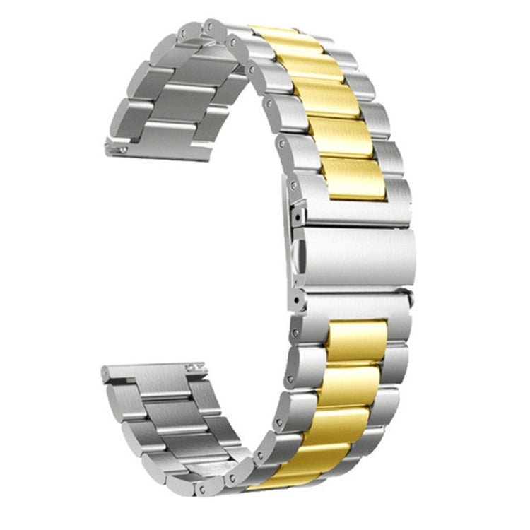 22mm Three Flat Buckle Stainless Steel Strap, 22mm Three Flat Buckle For Huawei Watch GT Runner / Watch GT 3 46mm, 20mm Three Flat Buckle For Huawei watch GT 3 42mm / Watch GT 2 42mm