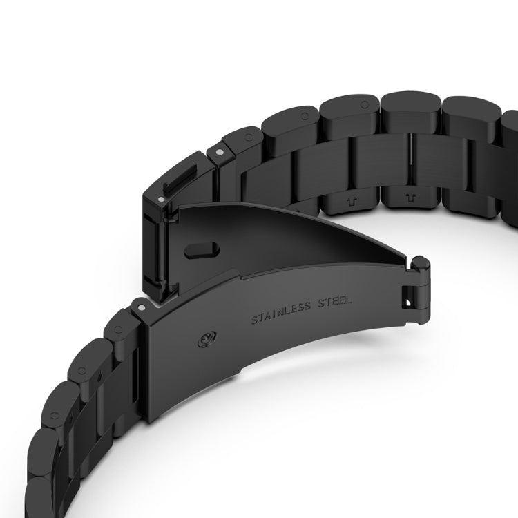 22mm Three Flat Buckle Stainless Steel Strap, 22mm Three Flat Buckle For Huawei Watch GT Runner / Watch GT 3 46mm, 20mm Three Flat Buckle For Huawei watch GT 3 42mm / Watch GT 2 42mm