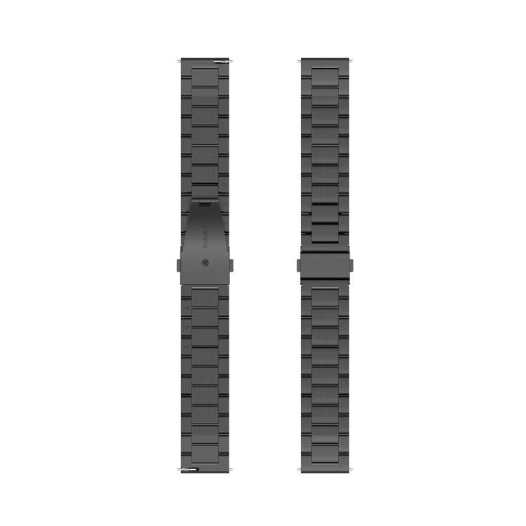 22mm Three Flat Buckle Stainless Steel Strap, 22mm Three Flat Buckle For Huawei Watch GT Runner / Watch GT 3 46mm, 20mm Three Flat Buckle For Huawei watch GT 3 42mm / Watch GT 2 42mm