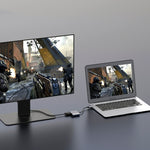 อะแดปเตอร์ HUB USB 3 in 1 เป็น HDMI / VGA / เสียง