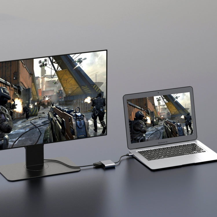 อะแดปเตอร์ HUB USB 3 in 1 เป็น HDMI / VGA / เสียง